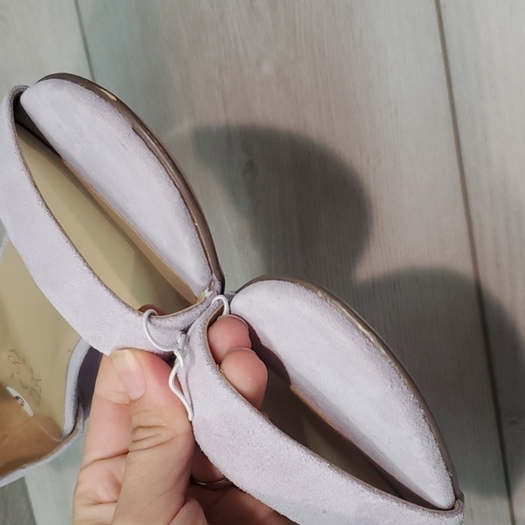 NEW Naturalizer Womens Vera Blue Ankle Suede Strap Heels Sandals Shoes sz 9 - Picture 4 of 14